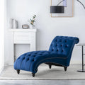 Armlose Indoor-Chaiselongue mit Knopfheftung