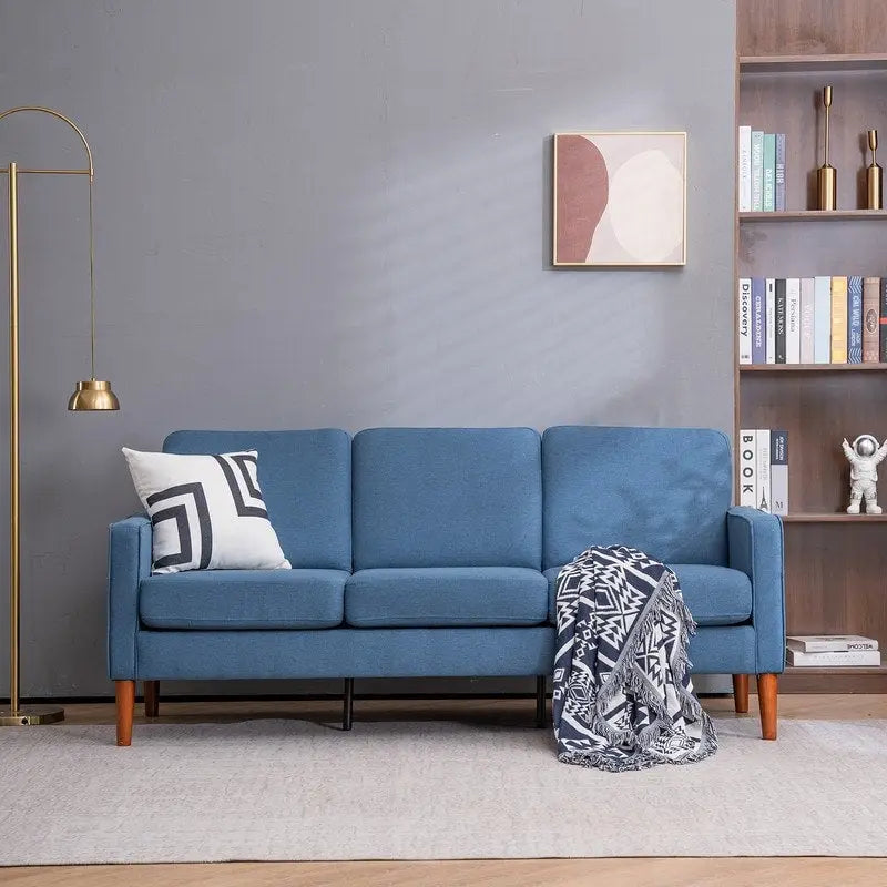 3-Sitzer Massivholzrahmen-Sofa mit Stauraum