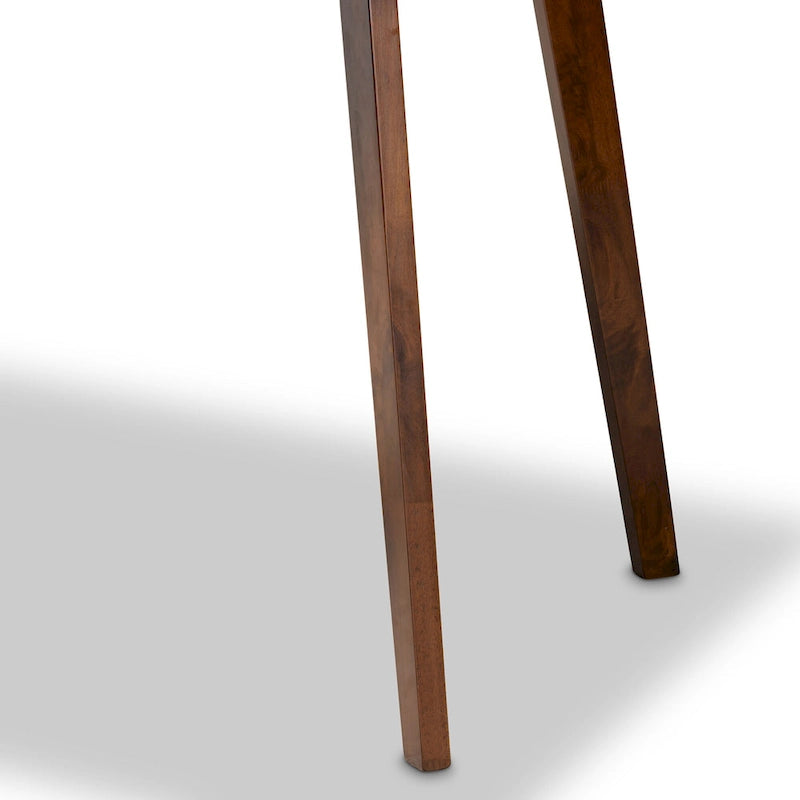 Rechteckiger Mid-Century Esstisch aus Kautschukholz – Platz für 4