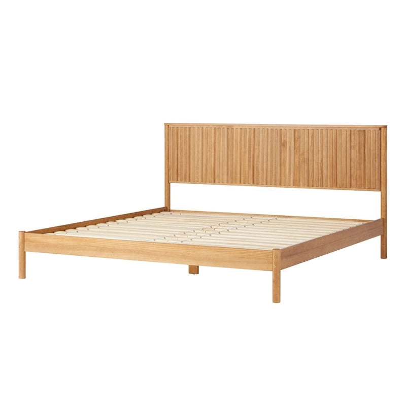 Übergangs-Massivholz-Kingsize-Bett