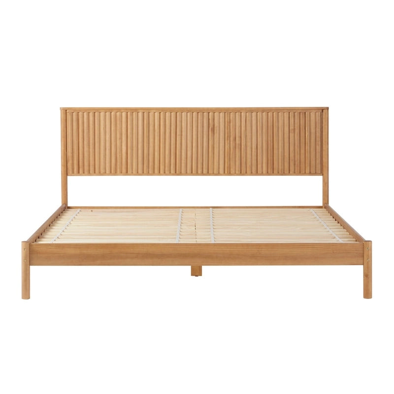 Übergangs-Massivholz-Kingsize-Bett