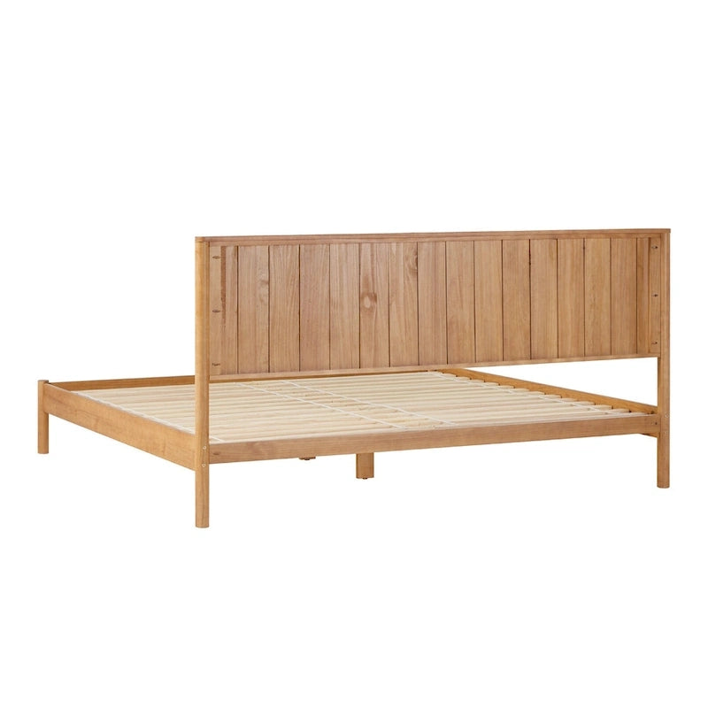 Übergangs-Massivholz-Kingsize-Bett