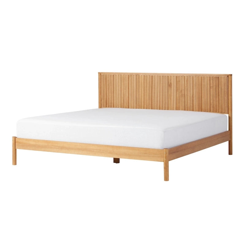 Übergangs-Massivholz-Kingsize-Bett