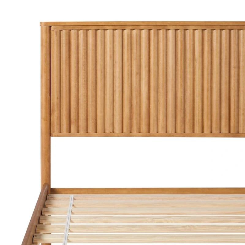 Übergangs-Massivholz-Kingsize-Bett