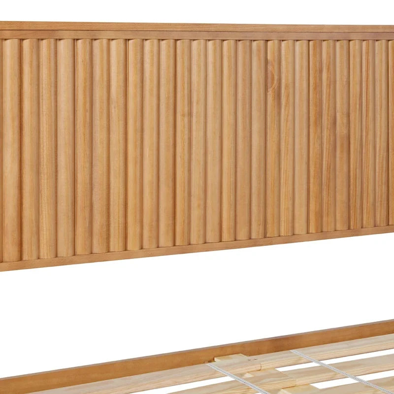Übergangs-Massivholz-Kingsize-Bett