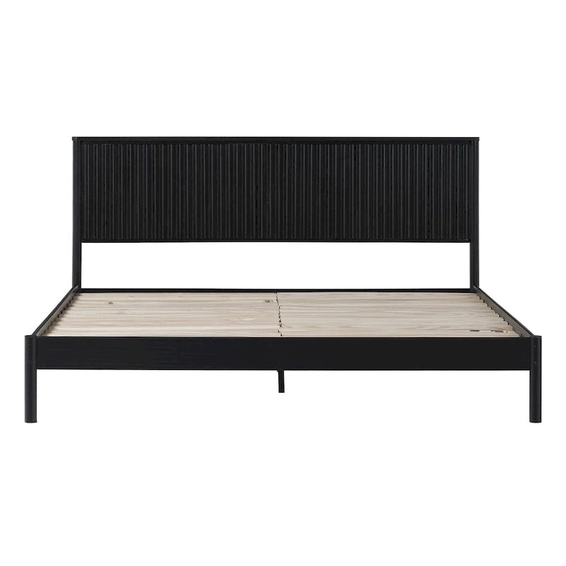 Übergangs-Massivholz-Kingsize-Bett