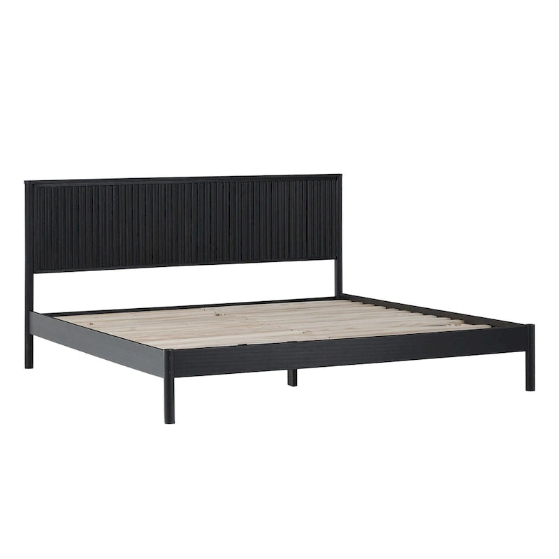 Übergangs-Massivholz-Kingsize-Bett