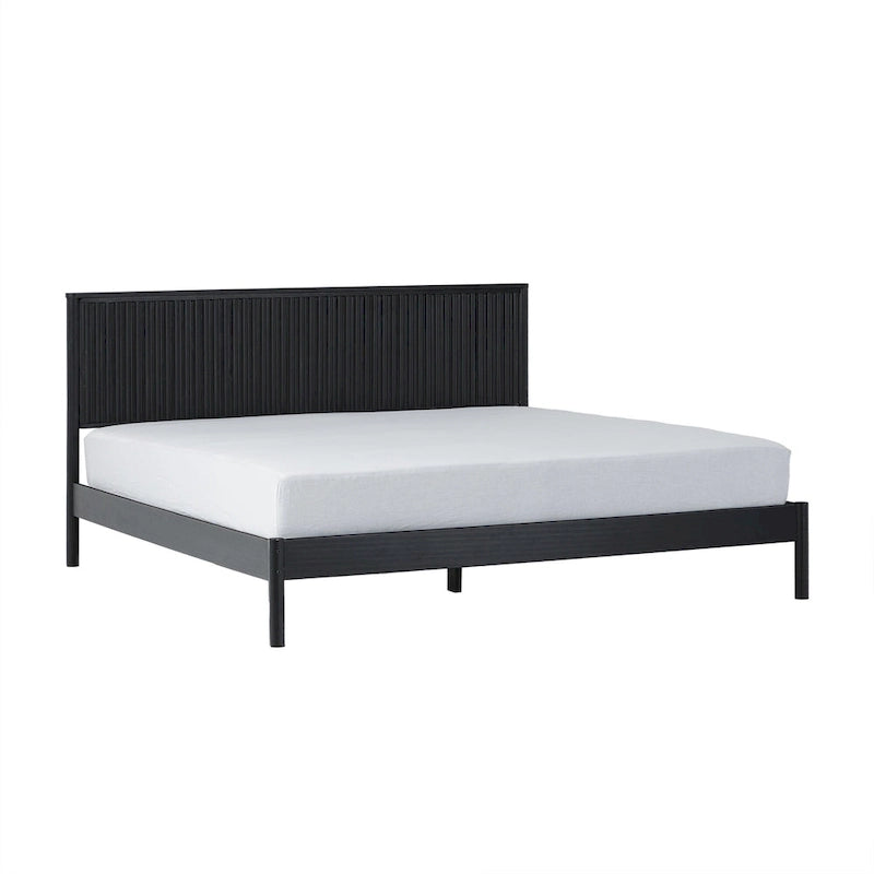 Übergangs-Massivholz-Kingsize-Bett
