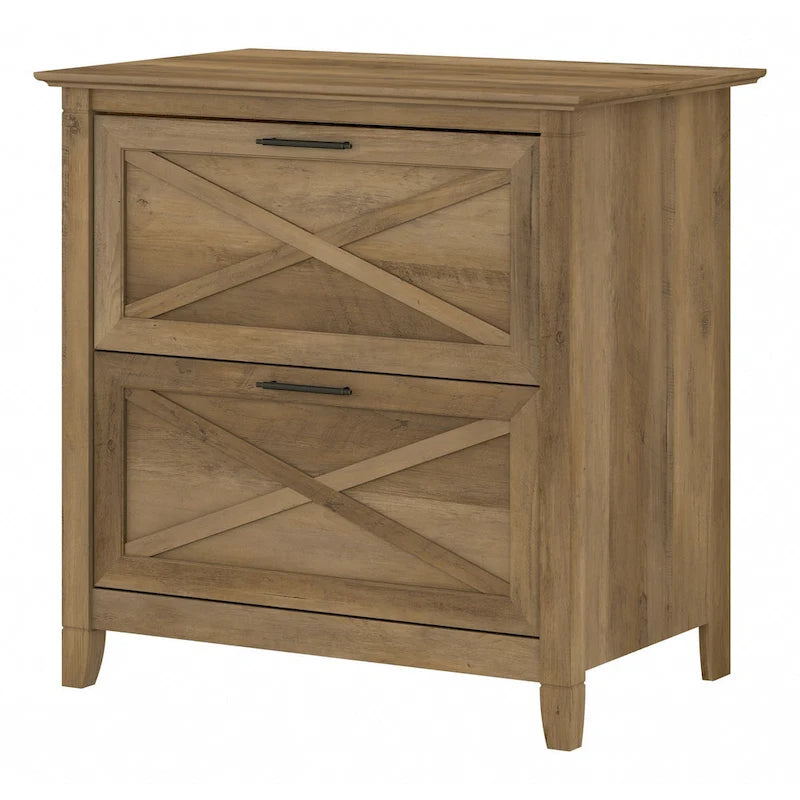 Bauernhaus Aktenschrank mit 2 Schubladen (quer)