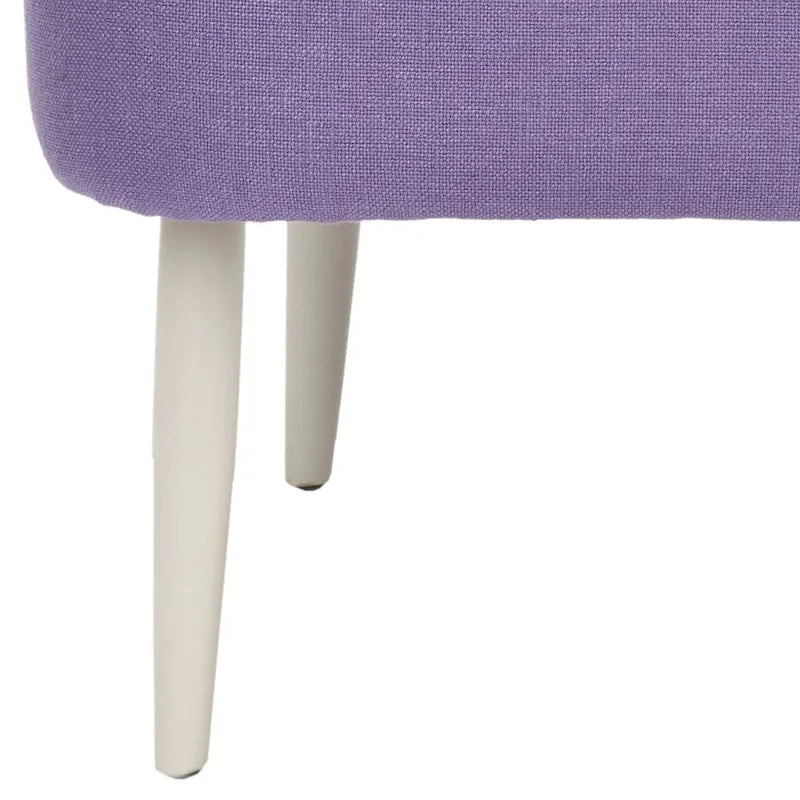 Mid-Century Akzentstuhl mit Regenbogenstreifen - 24B x 28T x 30H