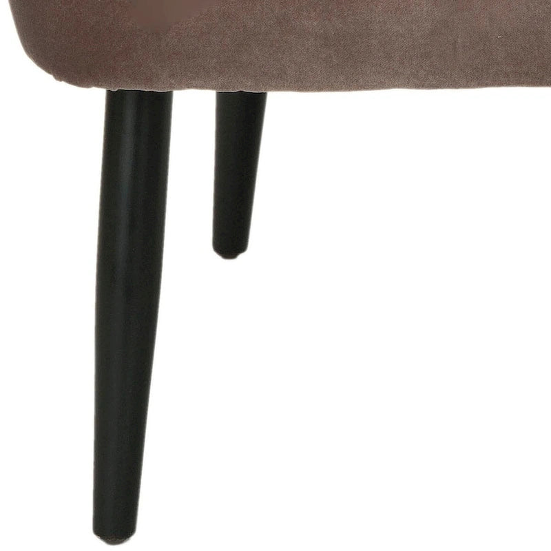 Mid-Century Akzentstuhl mit Regenbogenstreifen - 24B x 28T x 30H