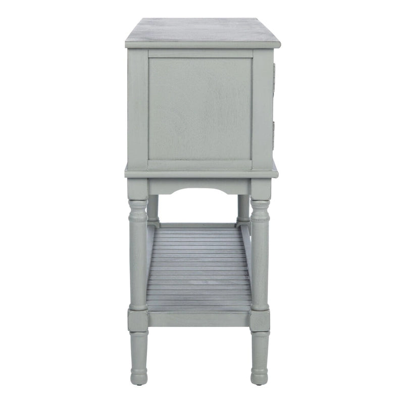 2-Schubladen-2-Türen-Konsolentisch – 119B x 33T x 76H cm
