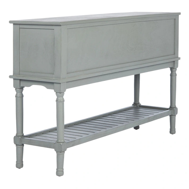 2-Schubladen-2-Türen-Konsolentisch – 119B x 33T x 76H cm