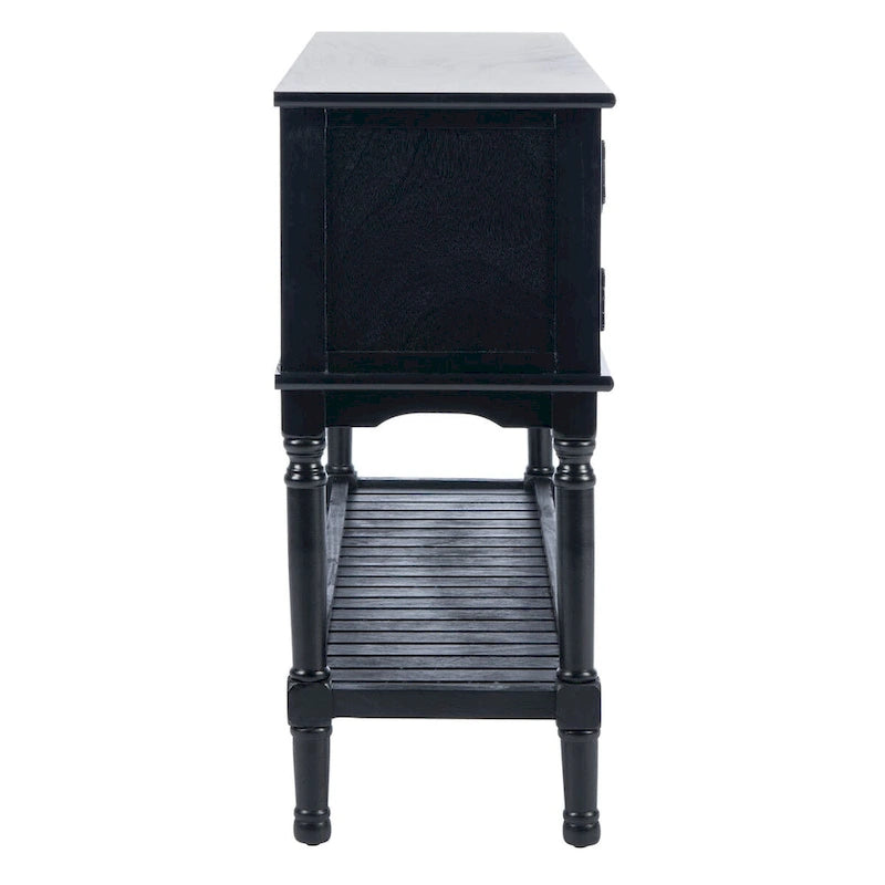 2-Schubladen-2-Türen-Konsolentisch – 119B x 33T x 76H cm