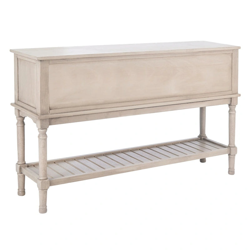 2-Schubladen-2-Türen-Konsolentisch – 119B x 33T x 76H cm