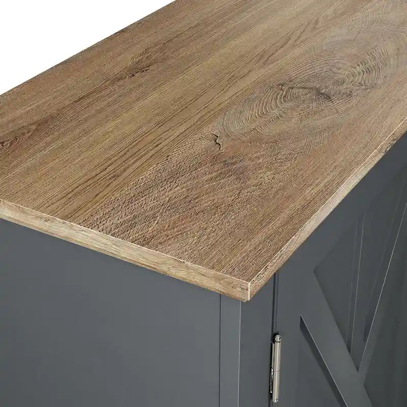 70" TV-Schrank für Farmhouse-Stil bis zu 75" TVs