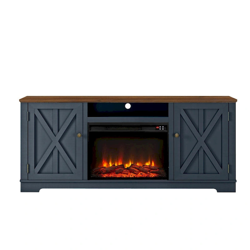 70" TV-Schrank für Farmhouse-Stil bis zu 75" TVs