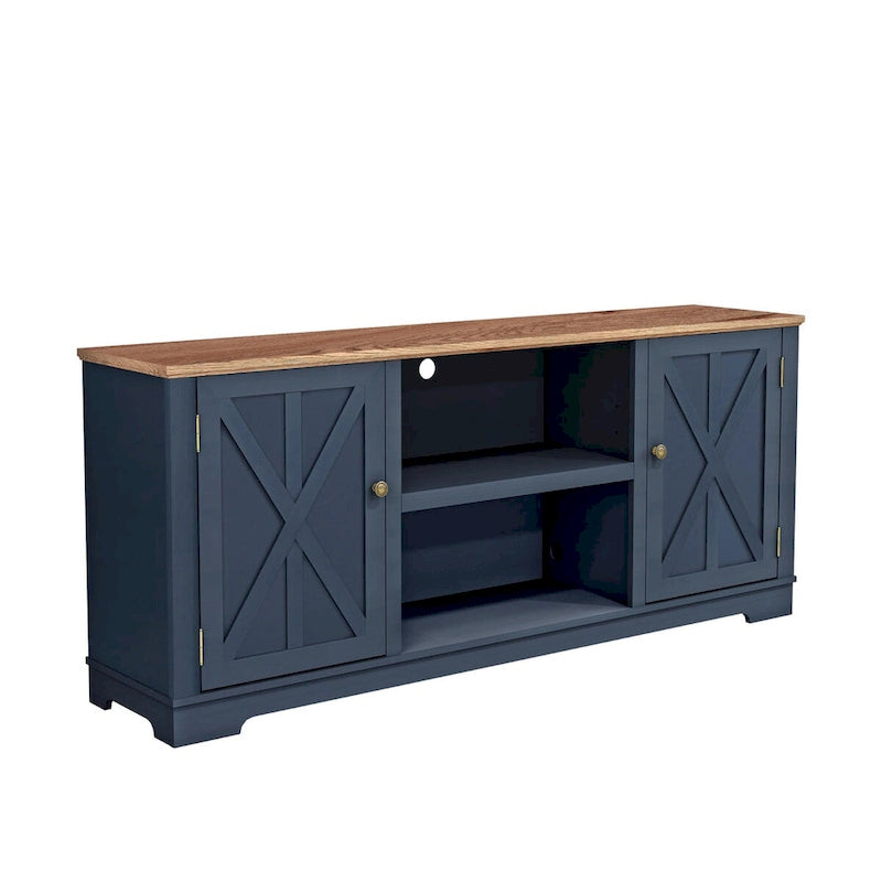 70" TV-Schrank für Farmhouse-Stil bis zu 75" TVs