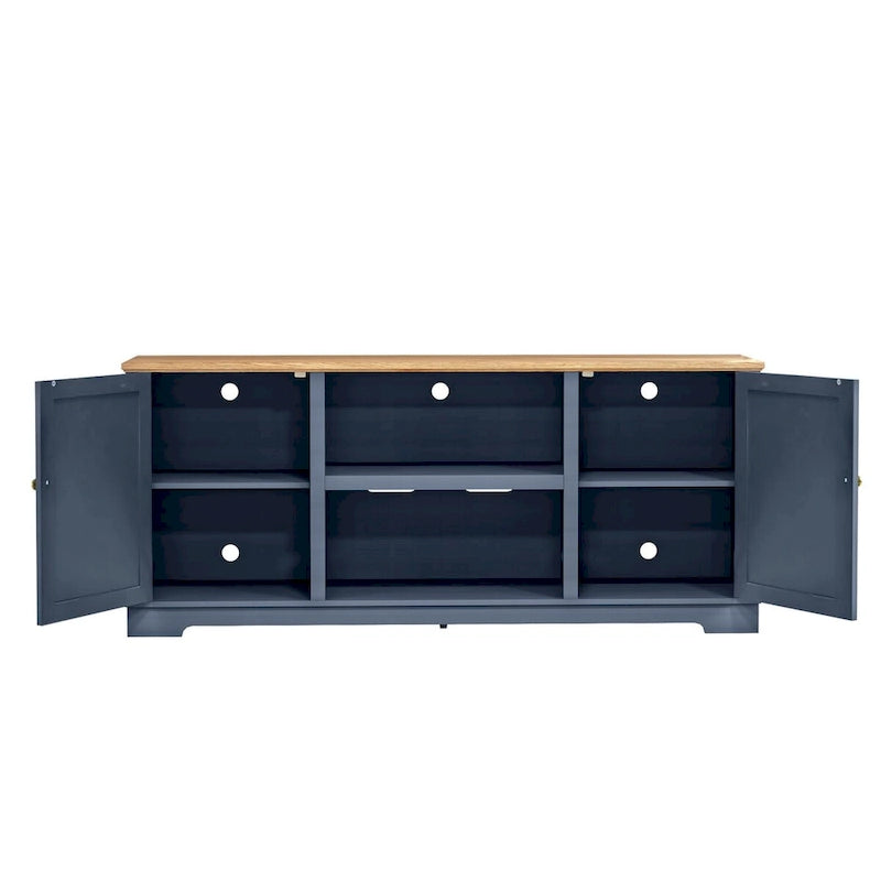 70" TV-Schrank für Farmhouse-Stil bis zu 75" TVs