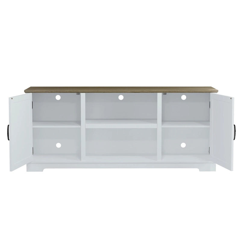 70" TV-Schrank für Farmhouse-Stil bis zu 75" TVs
