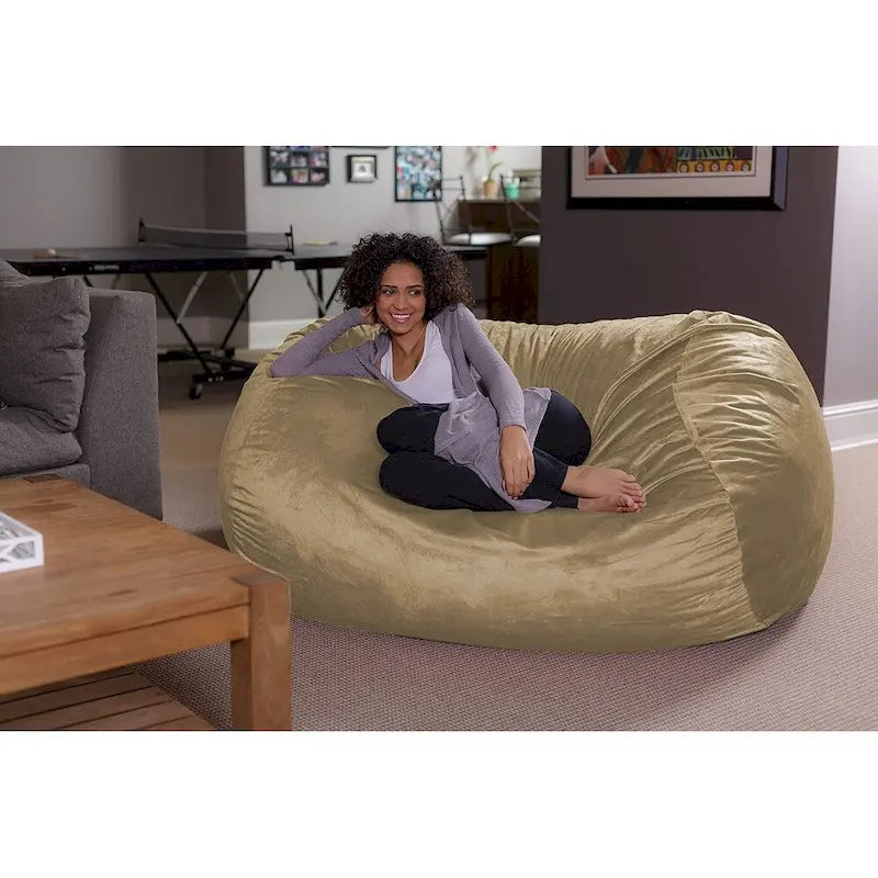 6-Fuß Memory Foam Sitzsack-Liege