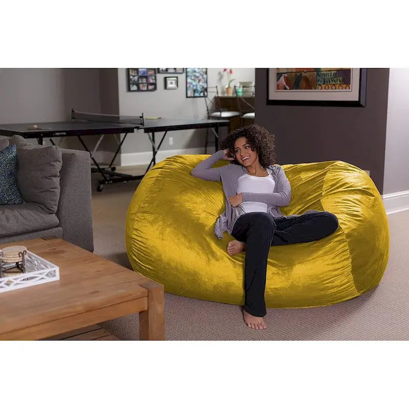 6-Fuß Memory Foam Sitzsack-Liege