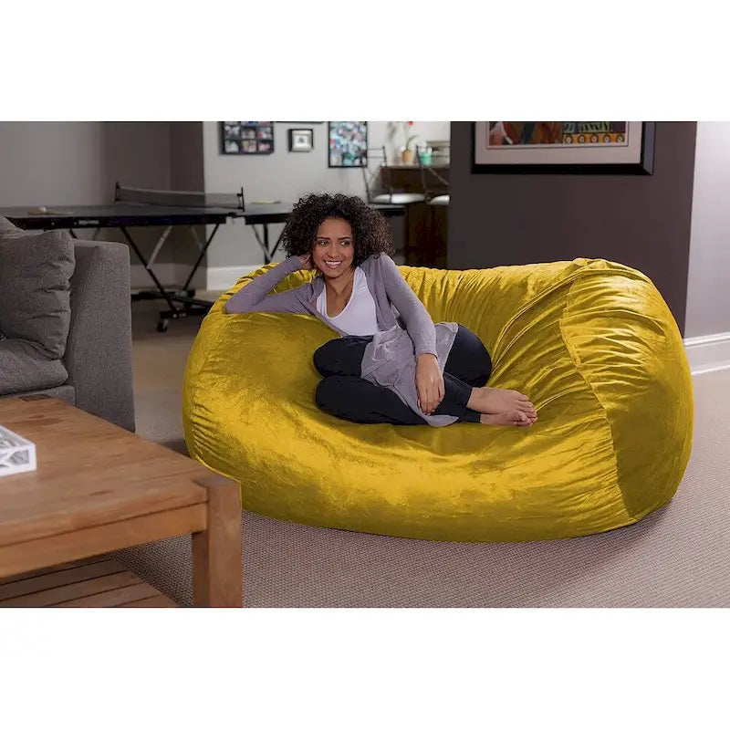 6-Fuß Memory Foam Sitzsack-Liege